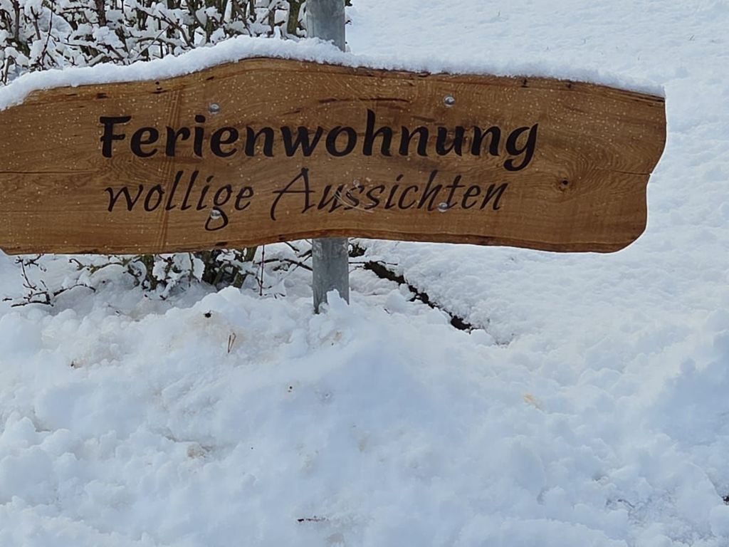 Wollige Aussichten im Winter