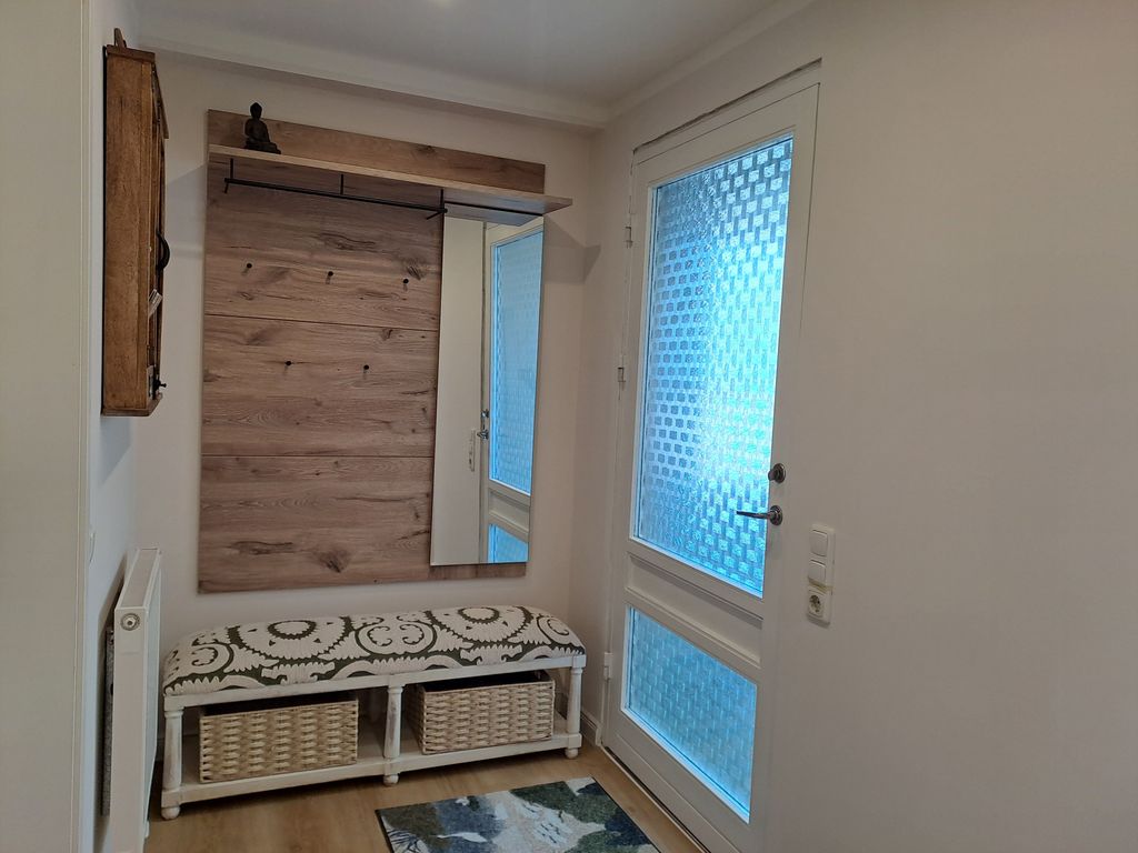 Garderobe im Eingangsbereich