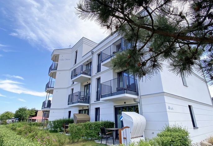 Villa Düne Whg. 19 Penthouse mit 2 Balkonen & Meerblick