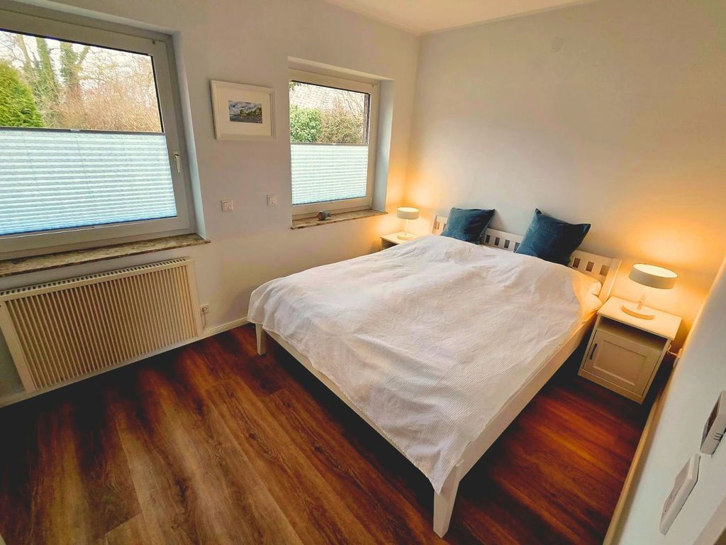 Schlafzimmer mit Doppelbett