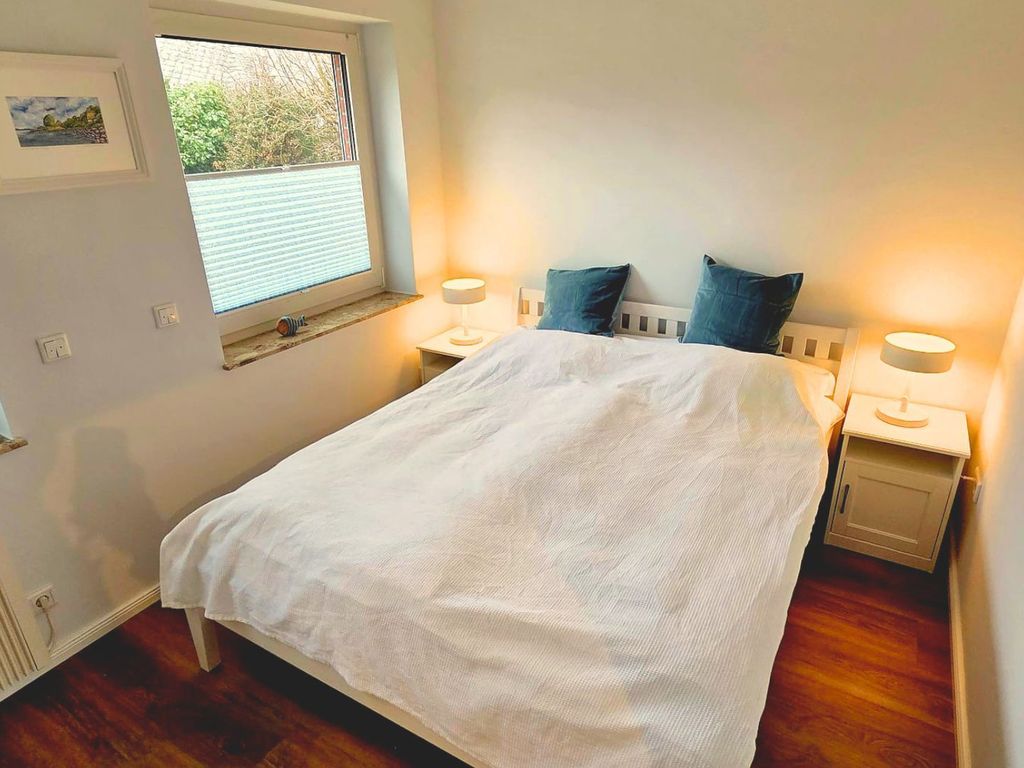 Schlafzimmer mit Doppelbett