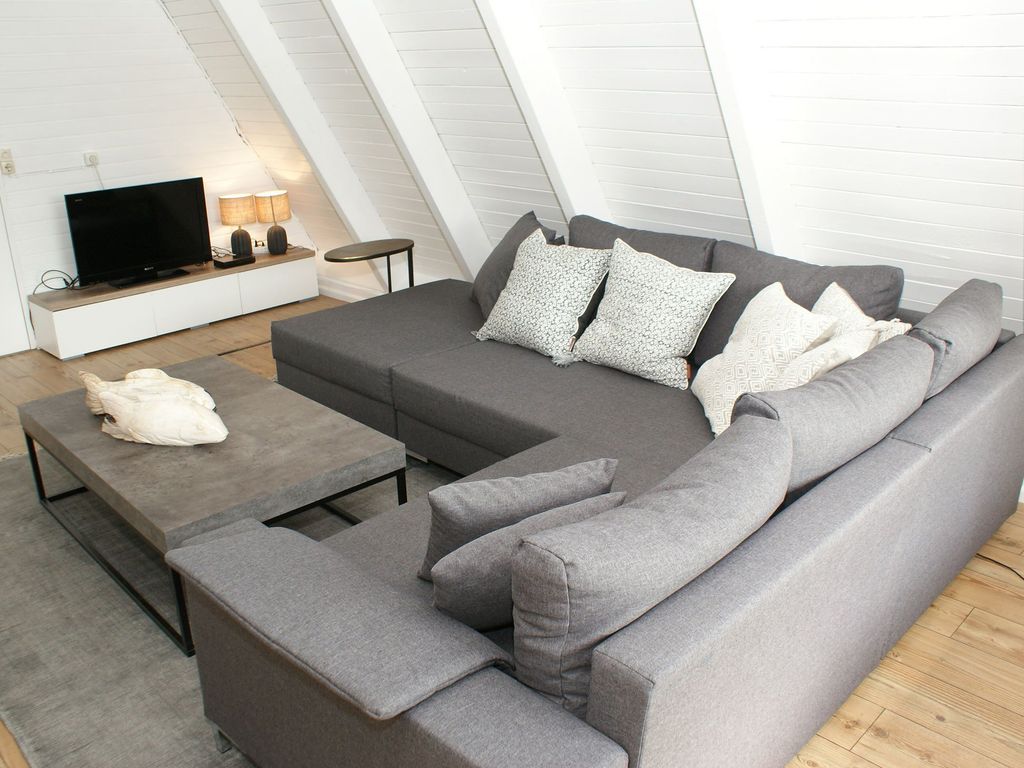 Wohnzimmer und TV