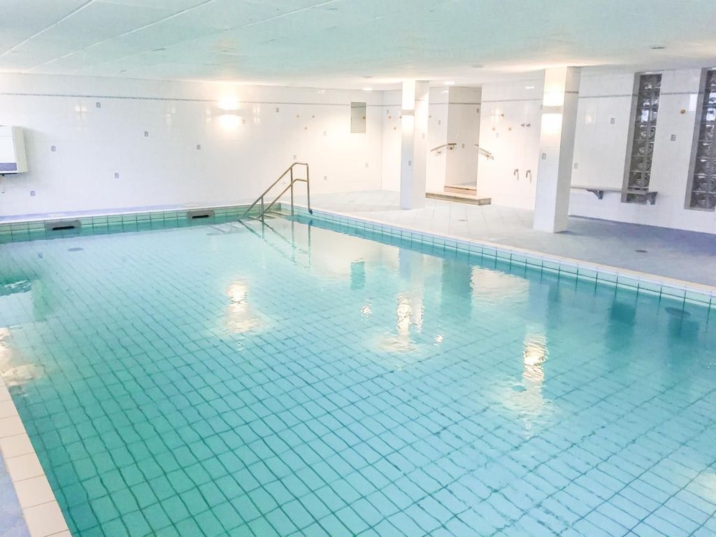Schwimmbad im 50 m nahen Haus Rotesand