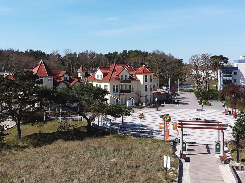 Blick vom Strandzugang