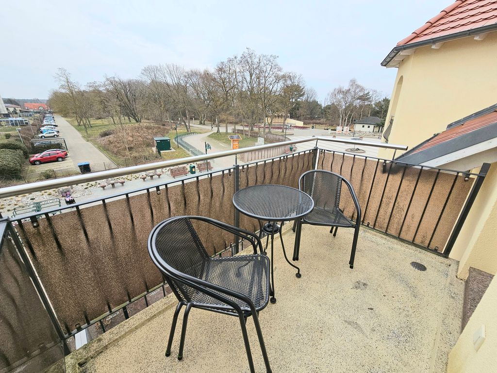 Blick vom Balkon