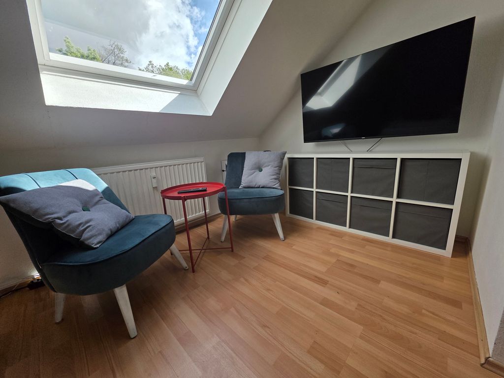 Schlafzimmer mit TV