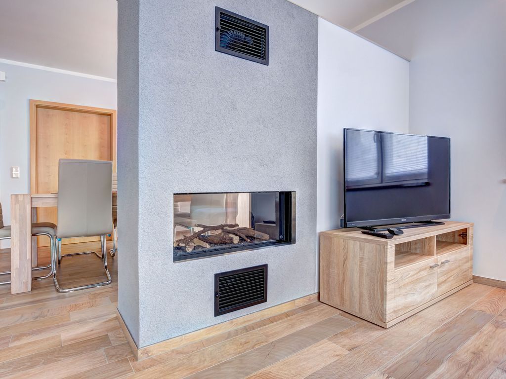 Sitzecke mit Kamin