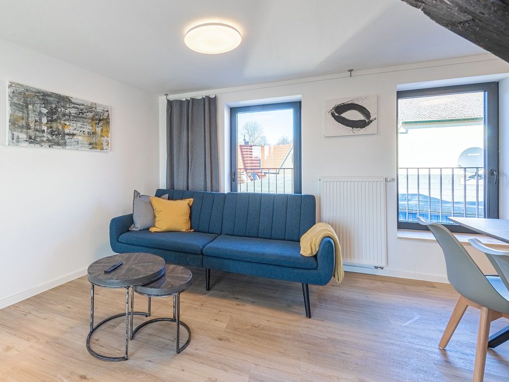 Wohnzimmer mit Schlafcouch