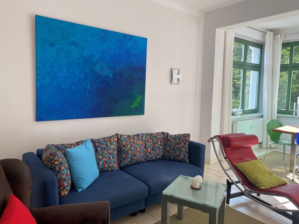 Kunst im Wohnzimmer
