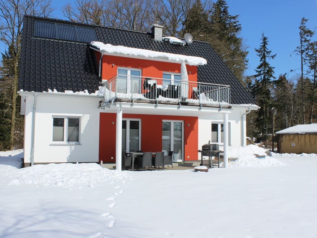 Haus im Winter