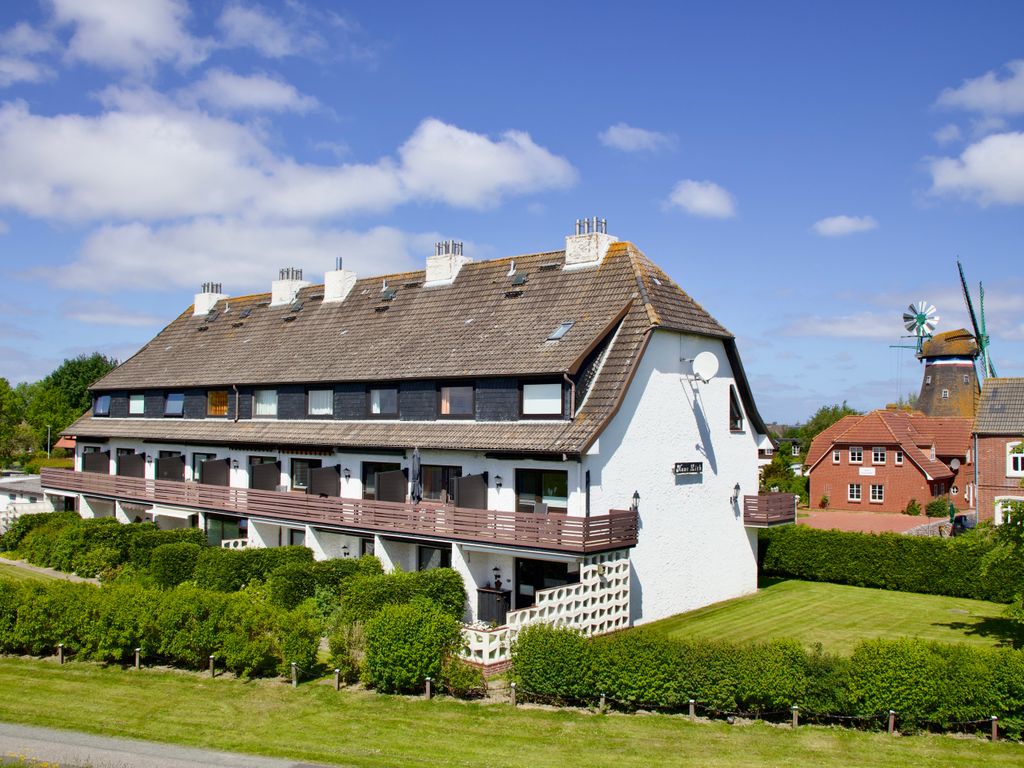 Ferienwohnung mit Meerblick Süderhafen, nahe der historischen Engelmühle