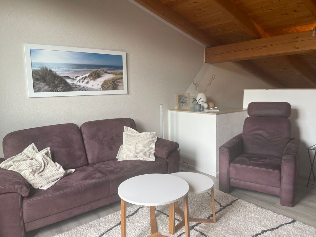 Gemütliche Sofa Ecke auf der Empore