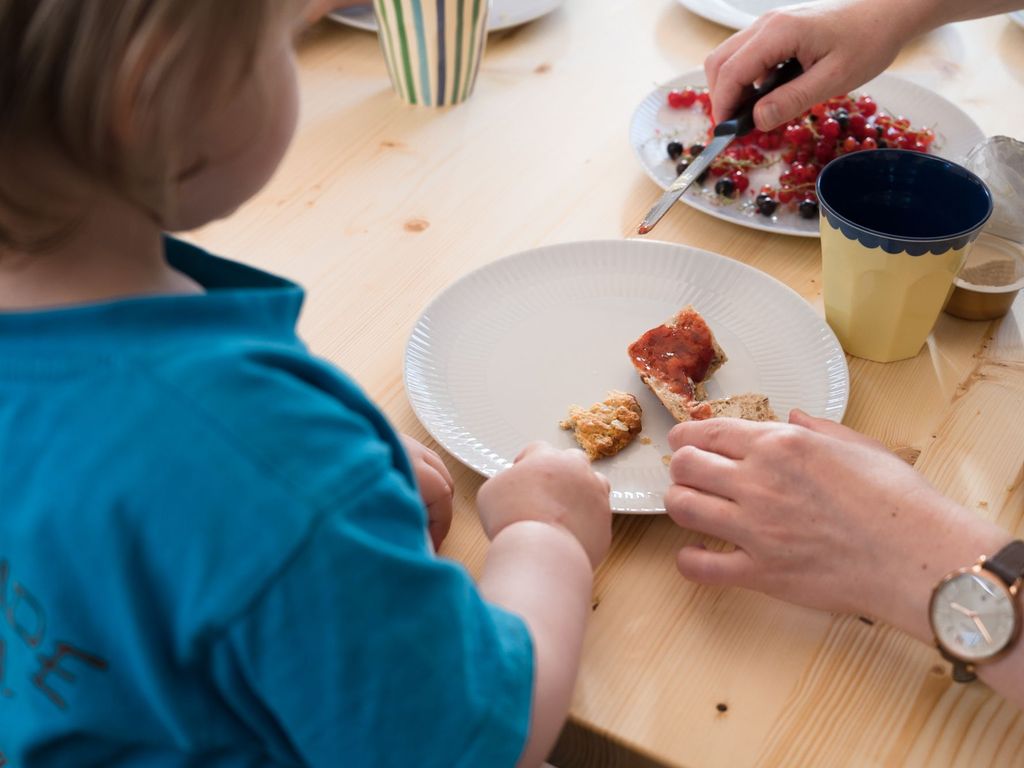 Gemeinsames Frühstück