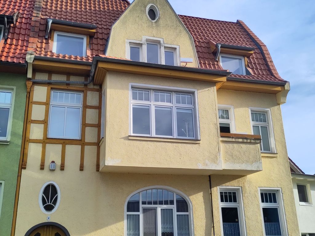 Wohnung befindet sich im Dachgeschoss