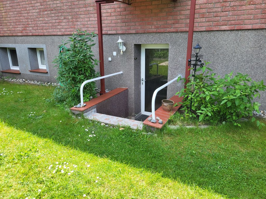 Ferienwohnung im Souterrain-###br###Eingang