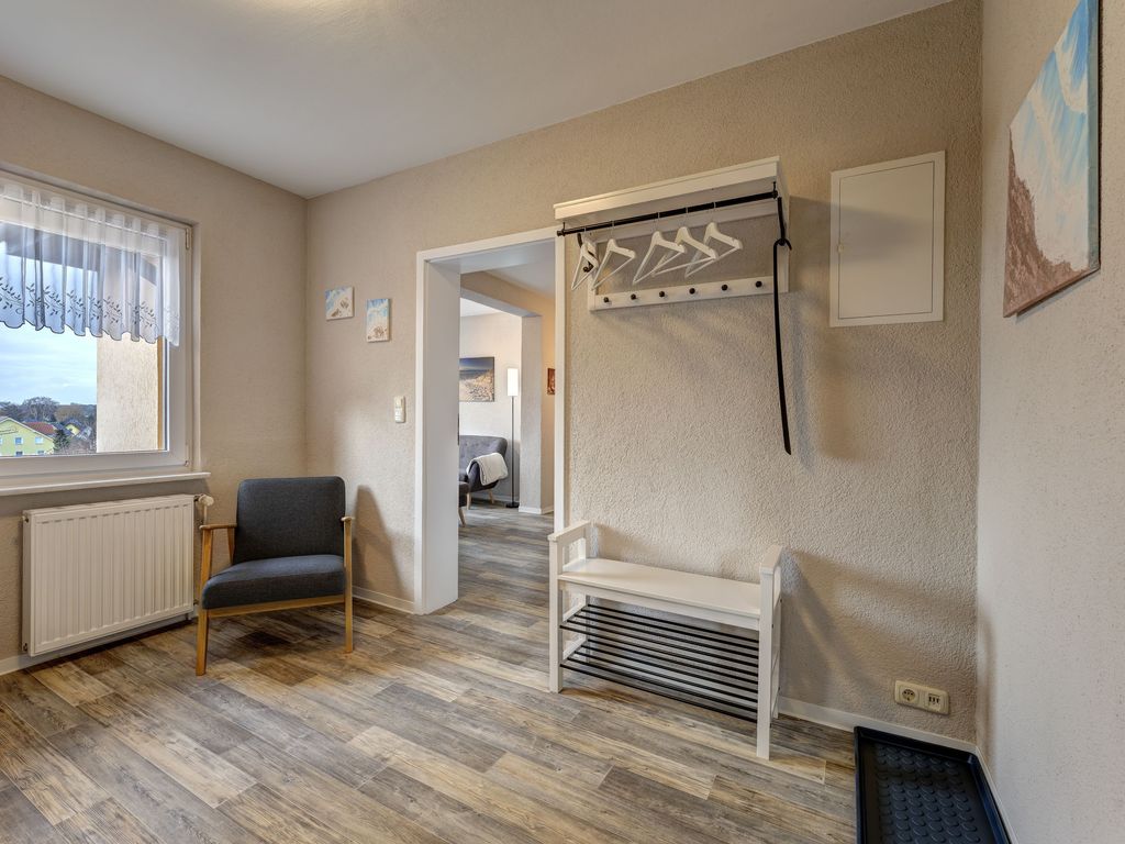 Garderobe im Eingangsbereich