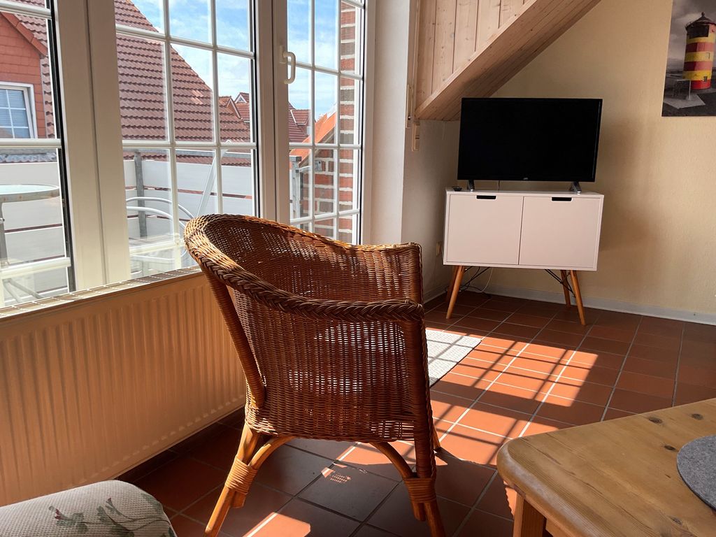 Wohnbereich mit Flachbild-TV