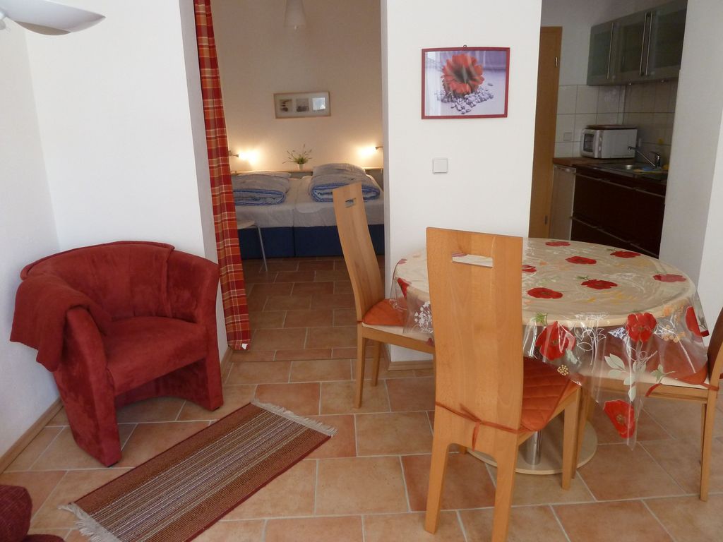 Blick in das Appartement