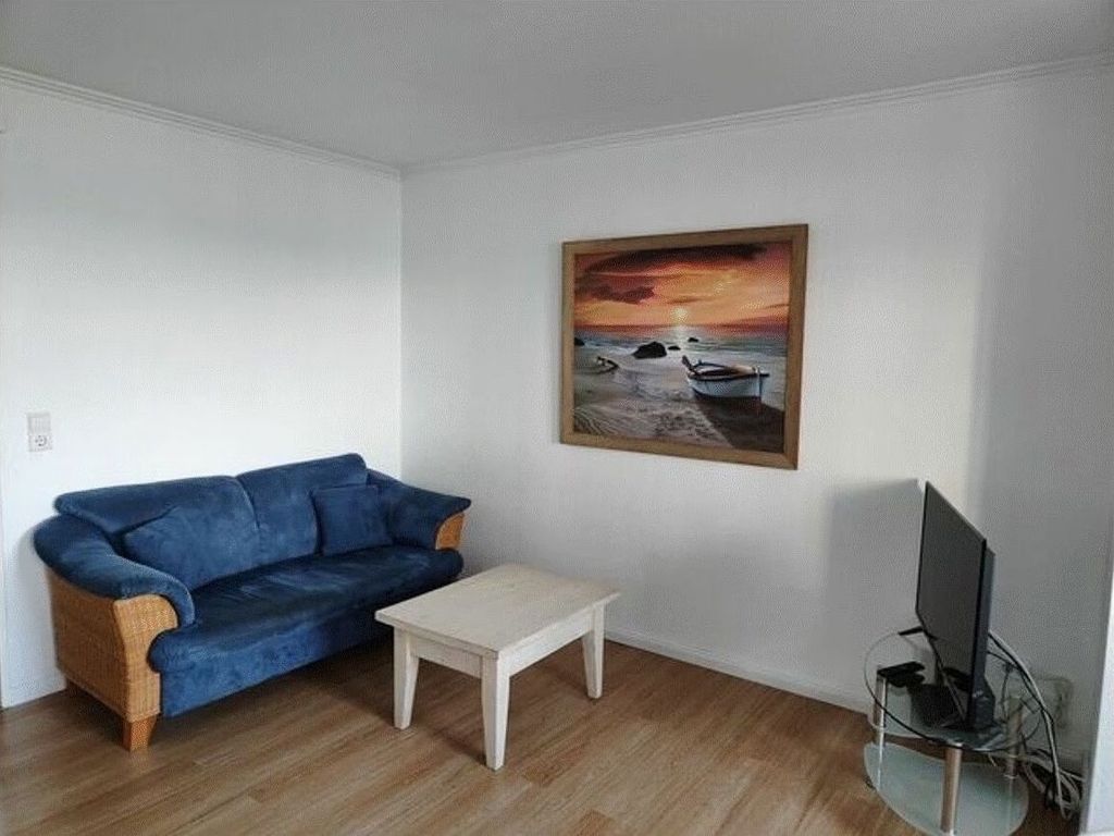 Wohnzimmerecke mit Fernseher
