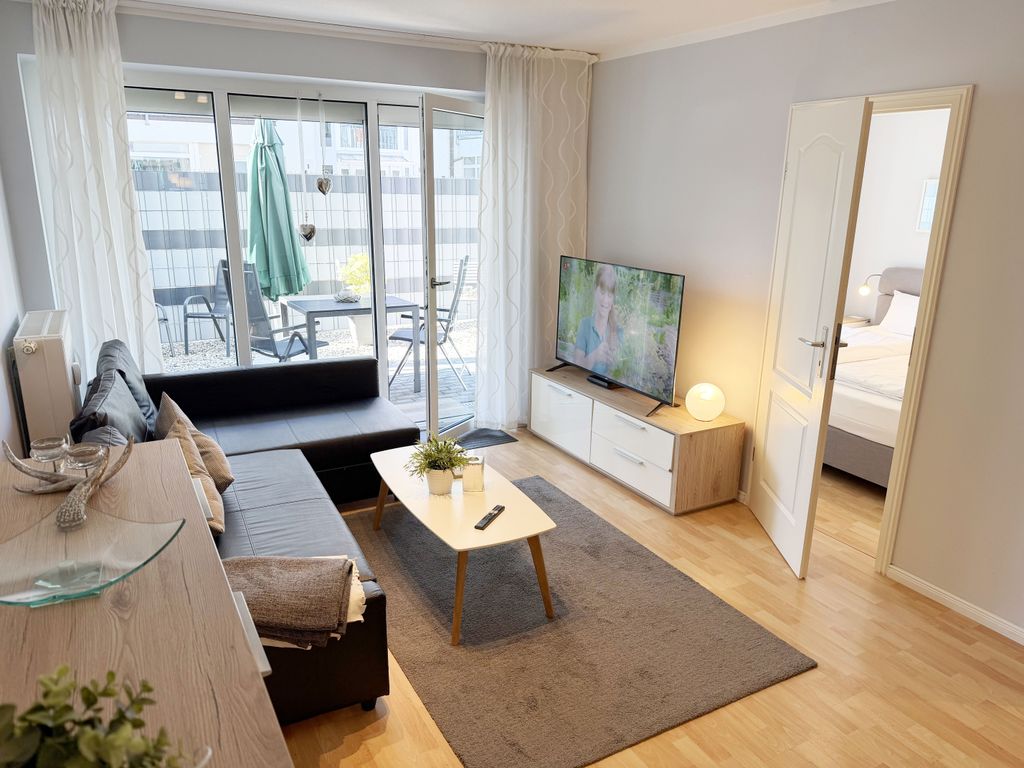 Ferienwohnung 01 Strandgut - Wohnzimmer