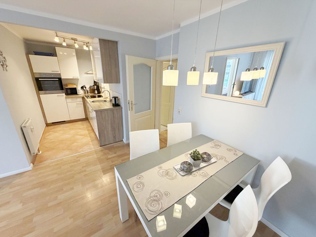Ferienwohnung 01 Strandgut - Ess- und Kochbereich