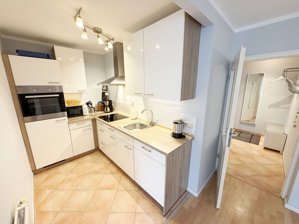 Ferienwohnung 01 Strandgut - Kochbereich