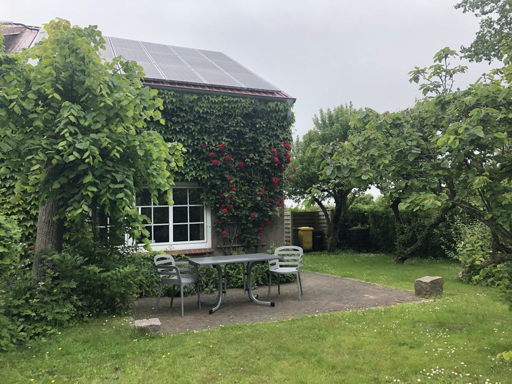 Terrasse vor der Ferienwohnung