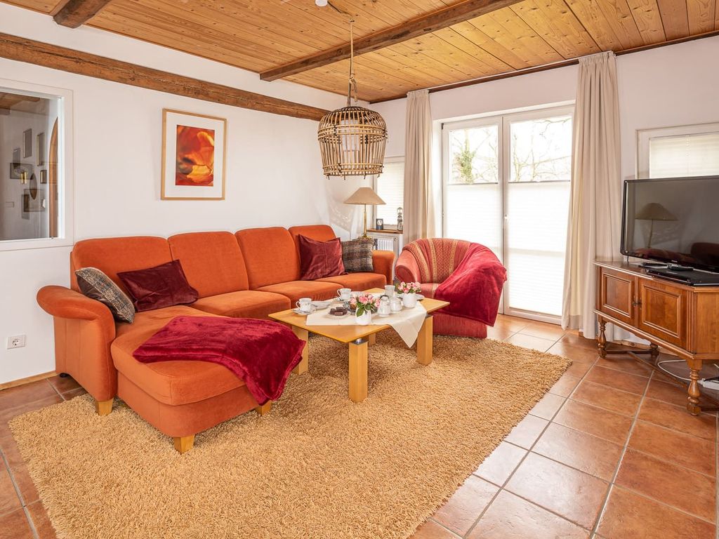 offenes Wohnzimmer im Erdgeschoß