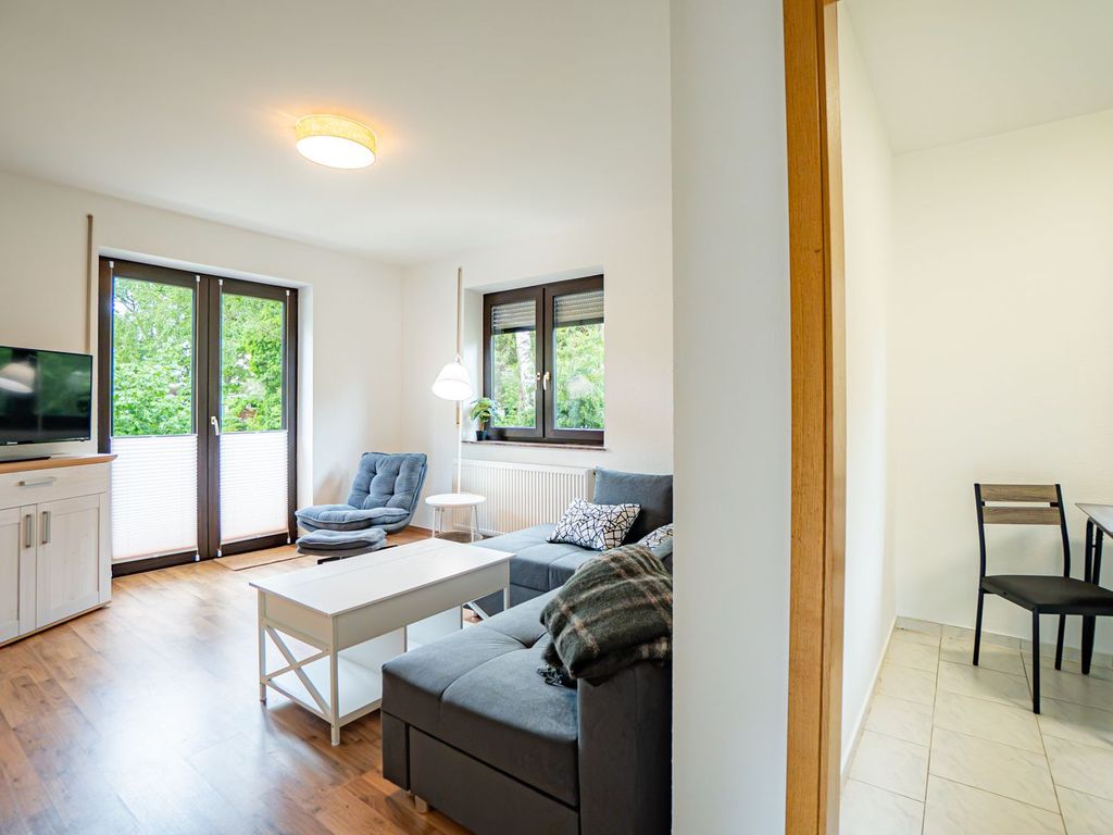 Blick ins Wohnzimmer