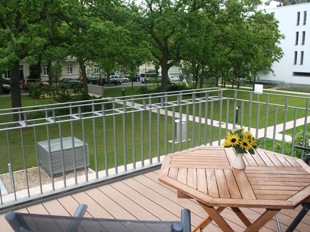 Balkon mit Blick