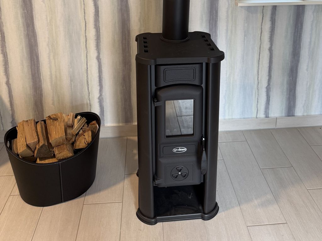 Kamin für gemütliche Stunden