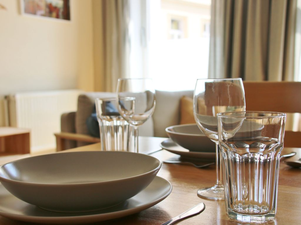 Esstisch im Wohnzimmer
