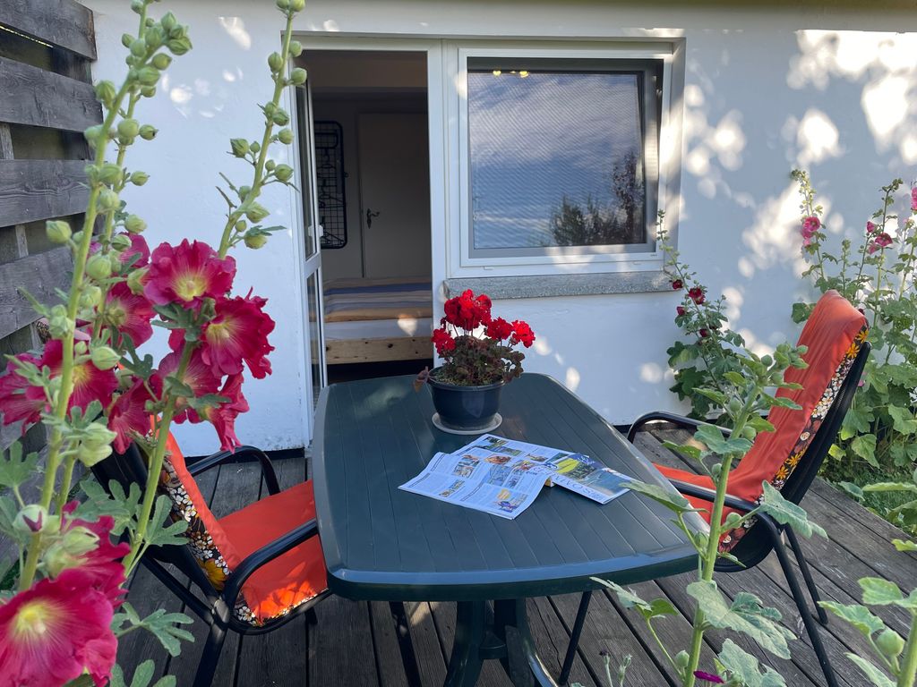 Möblierte Terrasse