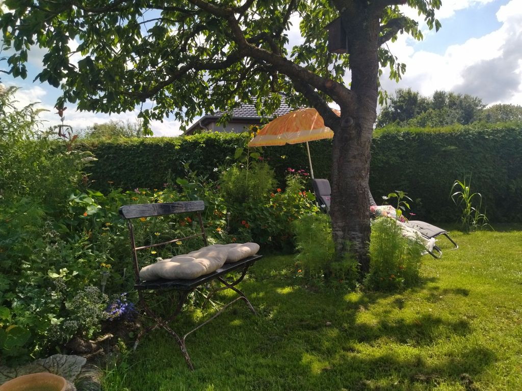 Sitzecke im Garten