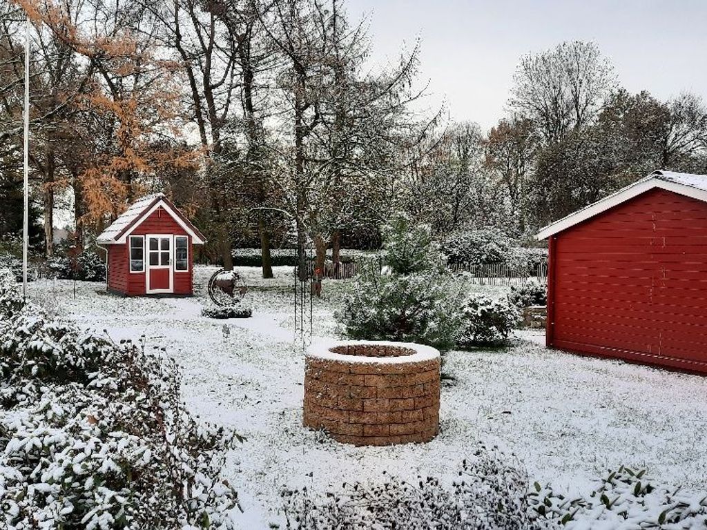 Garten im Winter