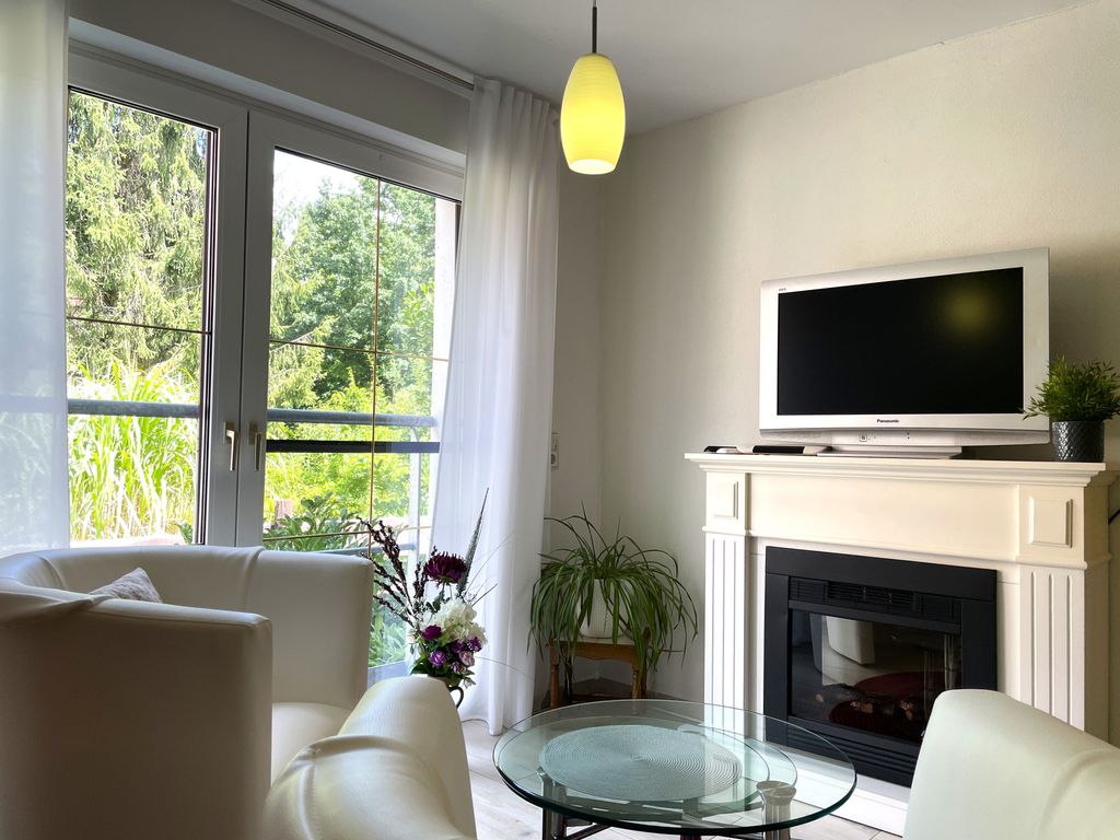 TV und Elektrokamin