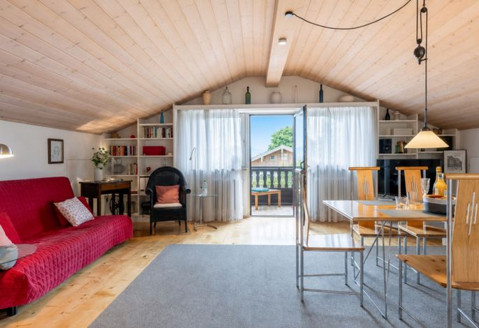 Strandläufer: Panorama-Auszeit nur 150 m vom Chiemsee
