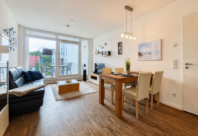 Appartement mit 1 SZ + Schlafsofa - Aufbettung 3./4. P.