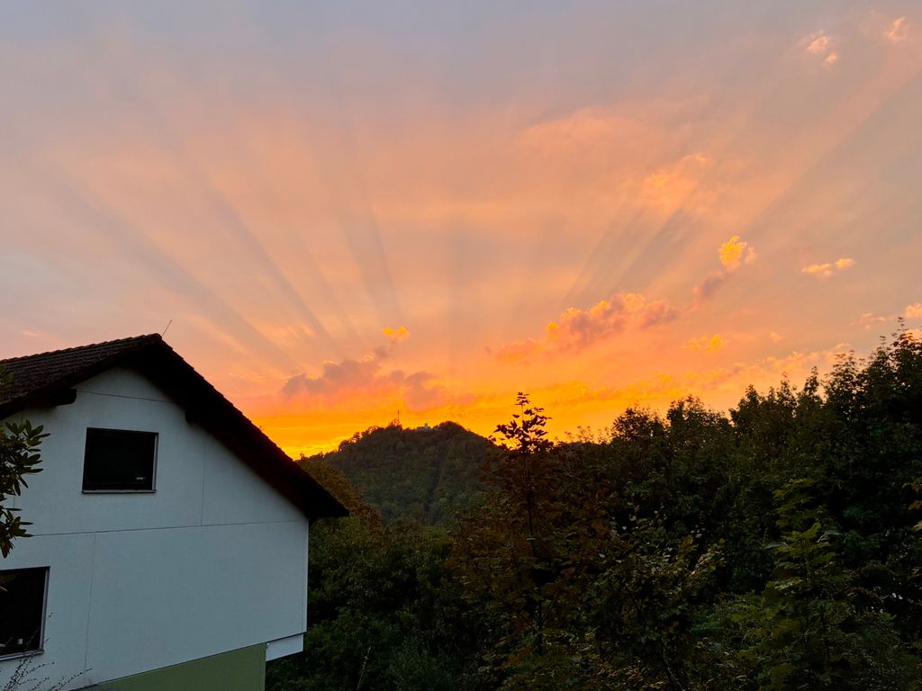 Haus mit Panorama