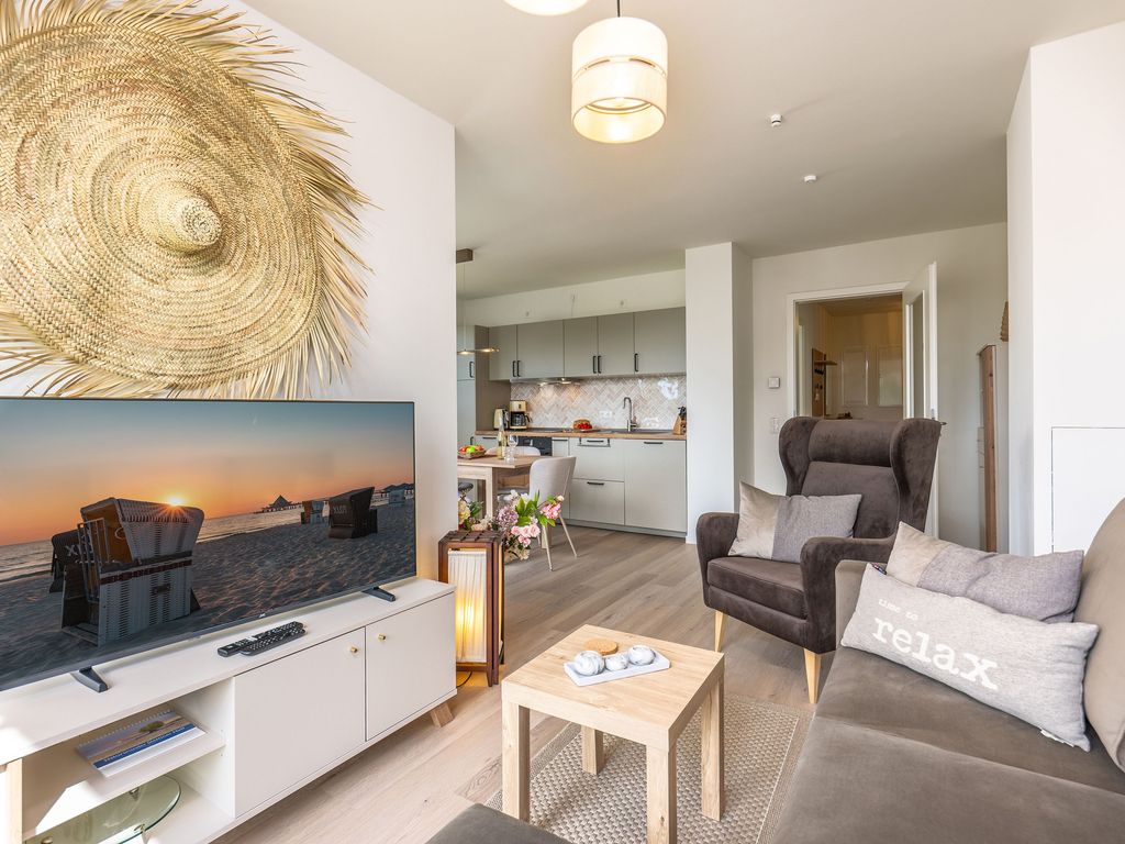 Wohnbereich mit Smart-TV