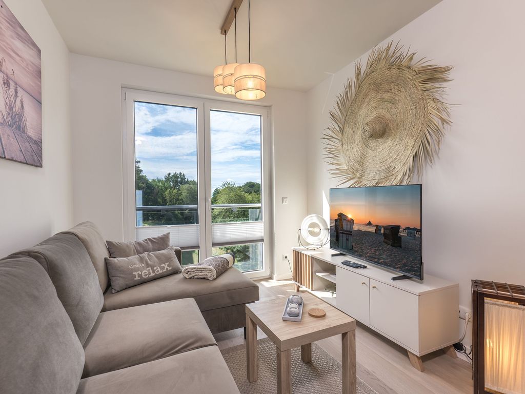 Wohnbereich mit Smart-TV