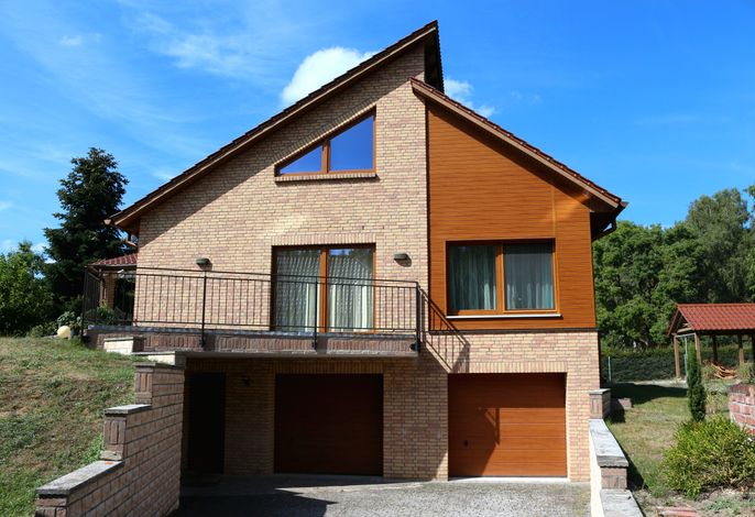 Ferienhaus von vorne