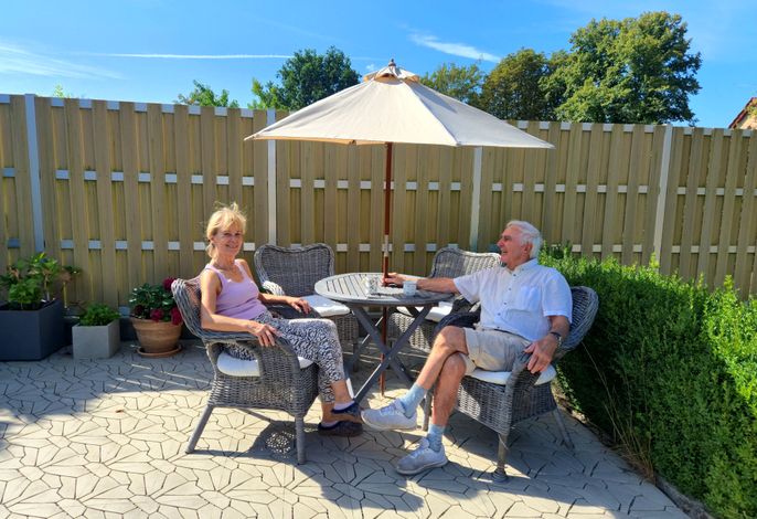 Gastgeber Frau Dr. Wegent und Herr Wegent
