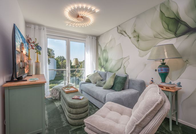 Fewo Good Feelings | Hund erlaubt, mit Balkon, Sauna & Fitnessraum