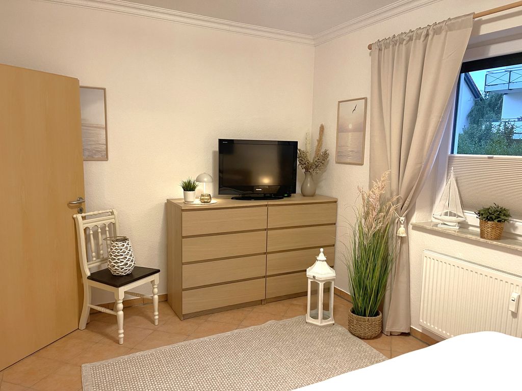 Schlafzimmer mit TV