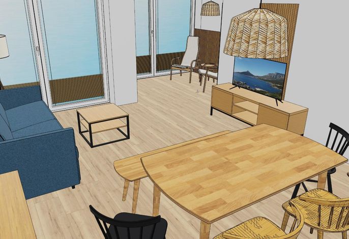 NEU: Villa OstseeLicht - Kreidezeit Apartment 1