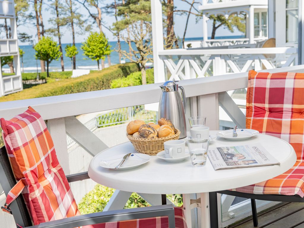 Balkon mit Meerblick