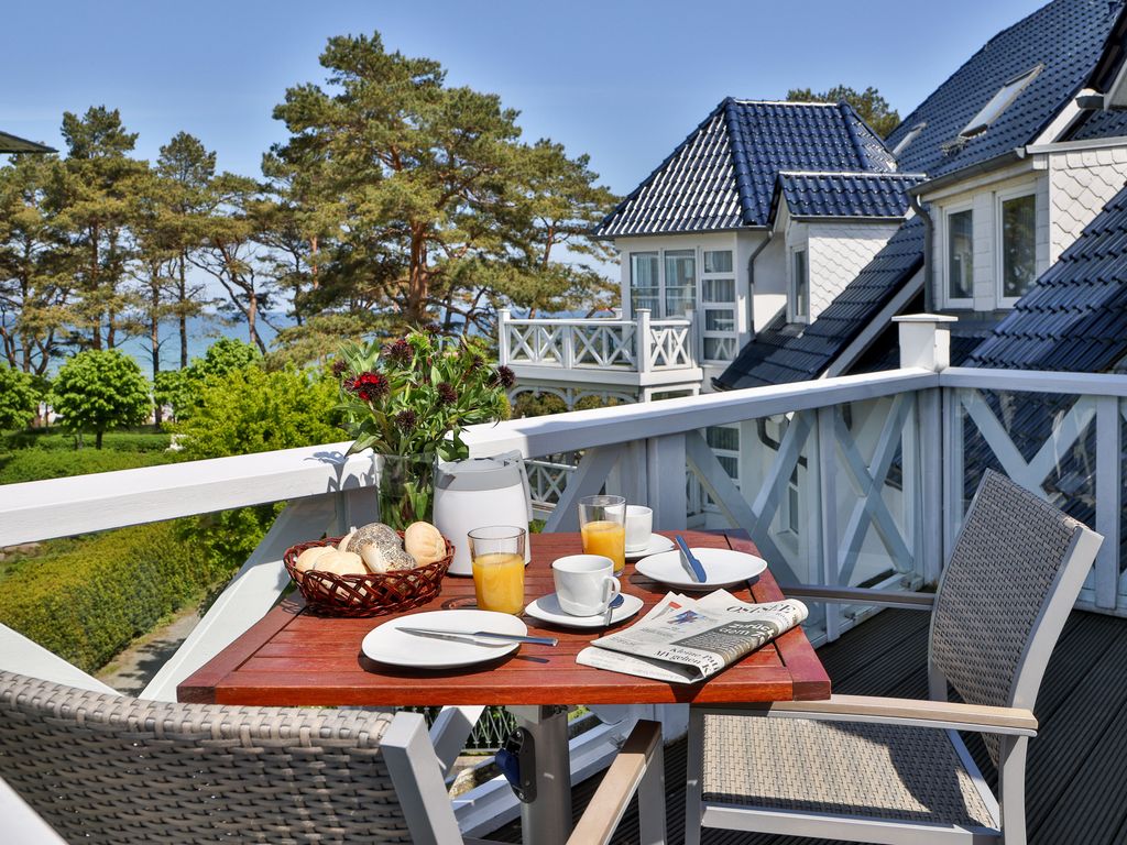 Balkon mit Meerblick