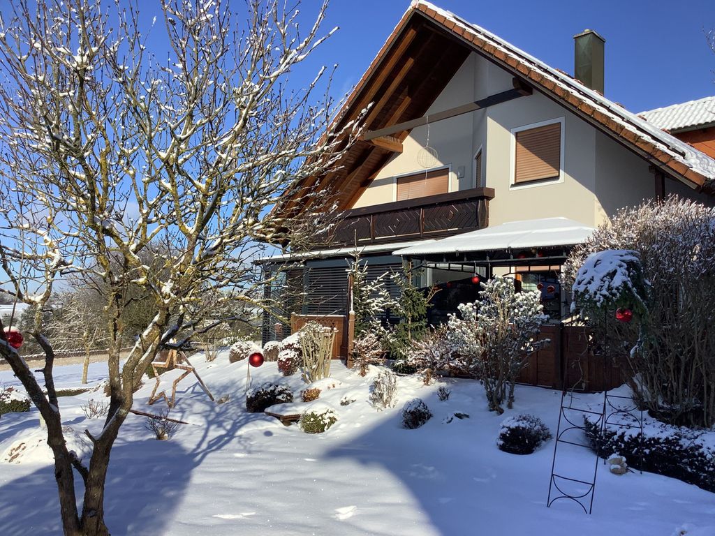 Außenansicht im Winter Ferienwohnung Lang