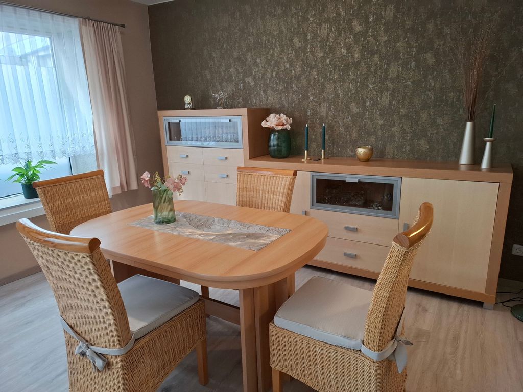 Essbereich im Wohnzimmer